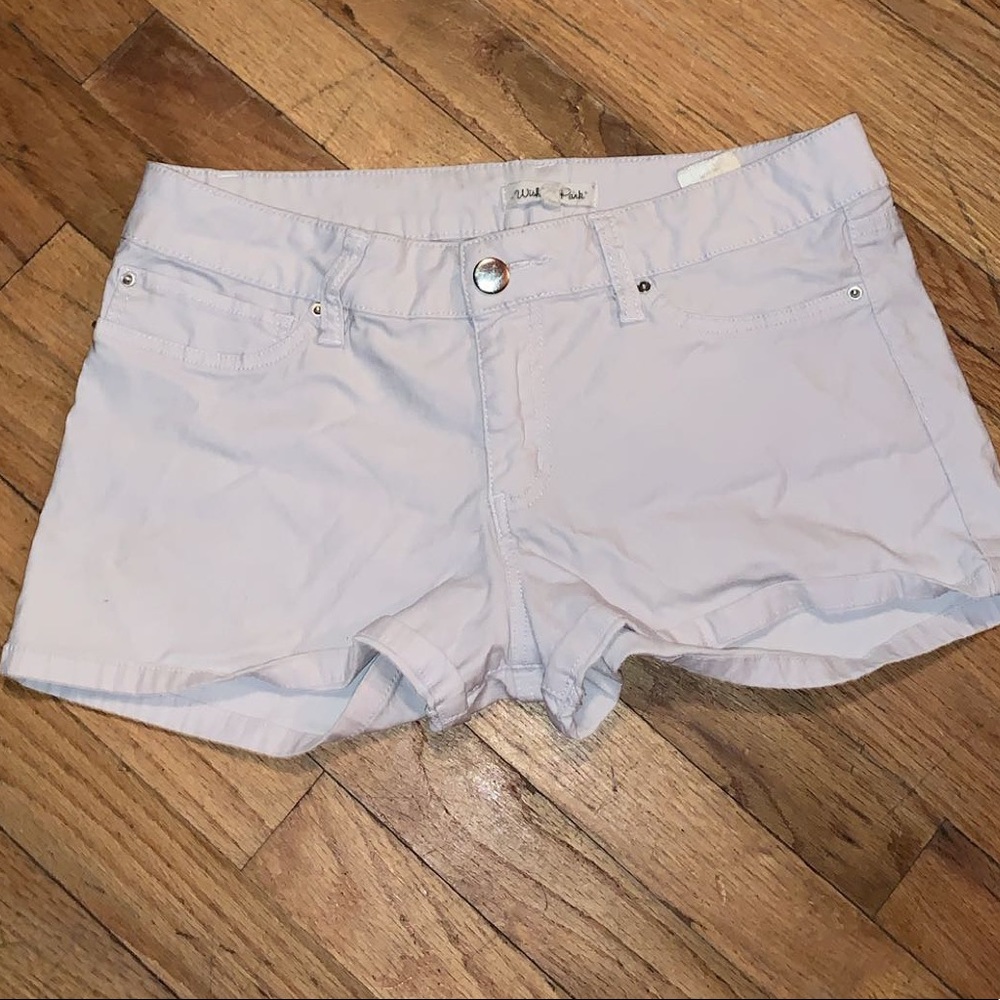 White shorts